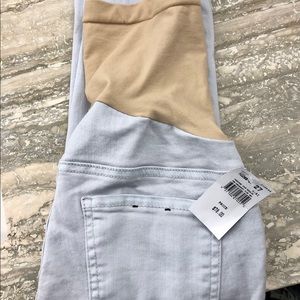 NWT Luxe Essentials Denim Maternity Skinny Jeans Sz 27